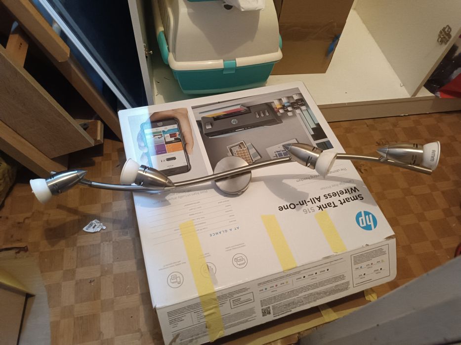 Lampa sufitowa 75cm z żarówkami