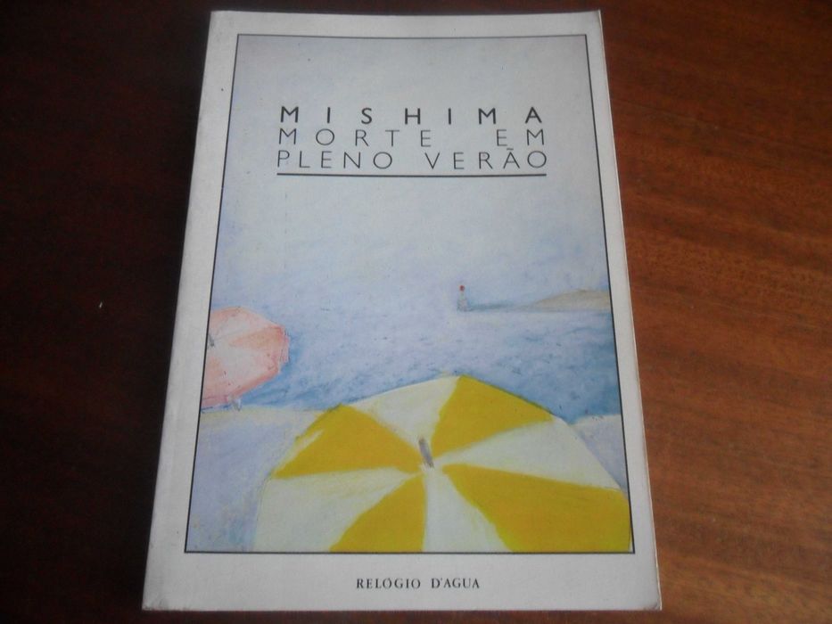 "Morte em Pleno Verão e Outros Contos" de Yukio Mishima - 1ª Edição de 1986