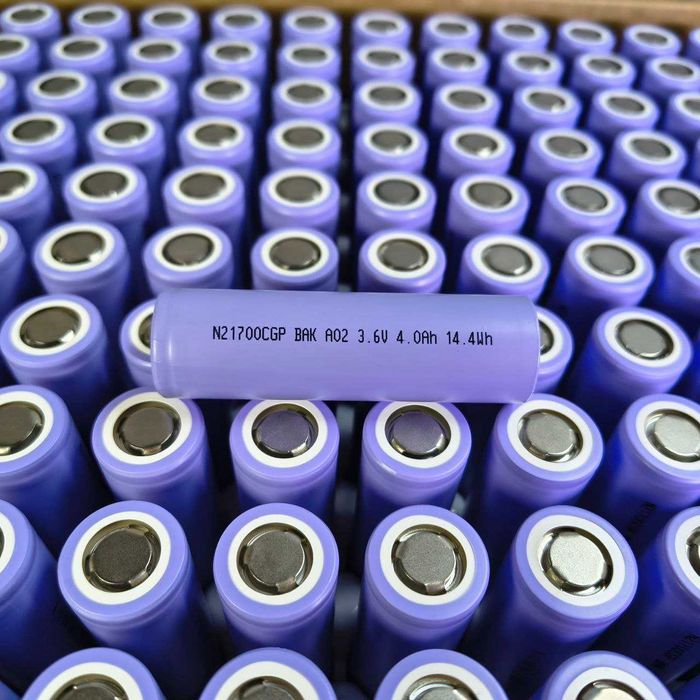 Новий Акумулятор Високострумовий  BAK N21700CGP 21700 4000mAh 40A акб