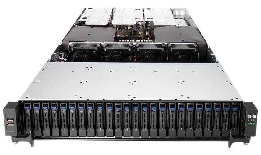 Сервер ASUS RS720-E9-RS24-E, 2xXeon  Silver 4214, 128GB DDR4-2666 reg