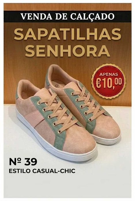 Sapatilhas Senhora nº39