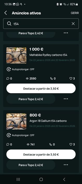 Acessórios para bicicletas oportunidades