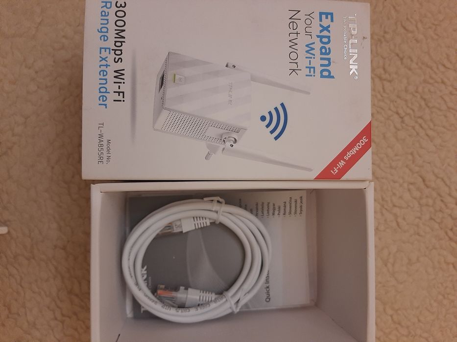 Wzmacniacz WFI do telefonów,laptopów,TV  i inne.