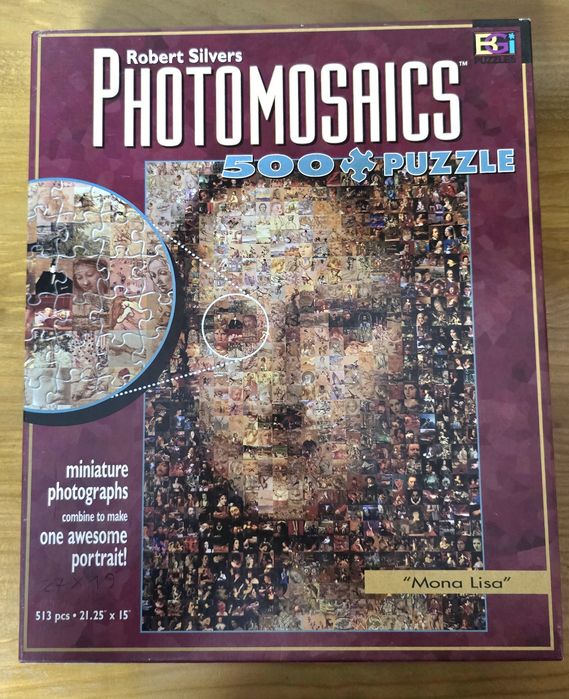 Puzzle 500 peças Mona Lisa