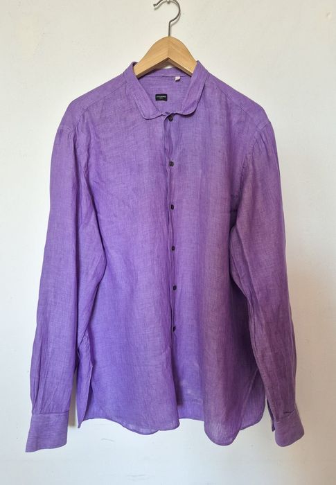 Lniana włoska koszula