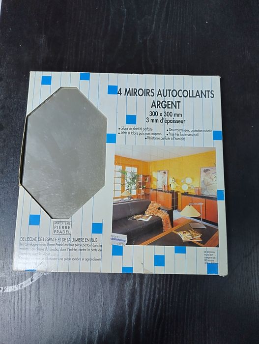 4 espelhos com autocolantes (Novo)