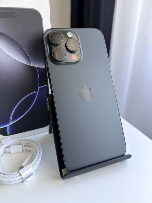 Apple iPhone 16 Pro Max 256GB Black Titanium!! Sim+Esim!! 870$
