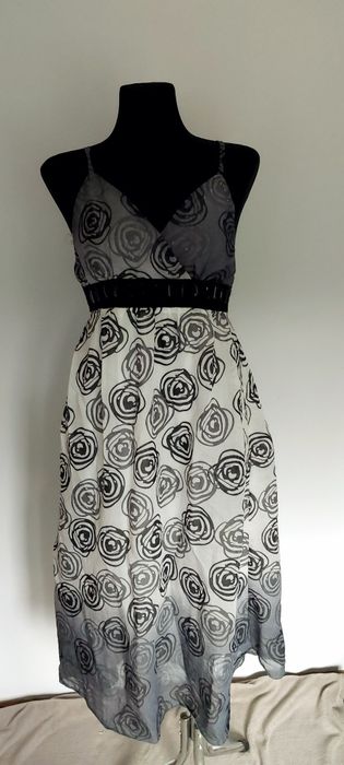 Sukienka midi mięciutki tencel