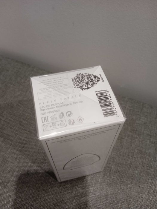 OKAZJA Oryginalne włoskie perfumy Philipp Plein Fatale Rose EDP folia