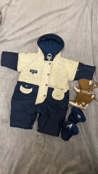 Зимний комбенизон термо теплый на 3 месяца