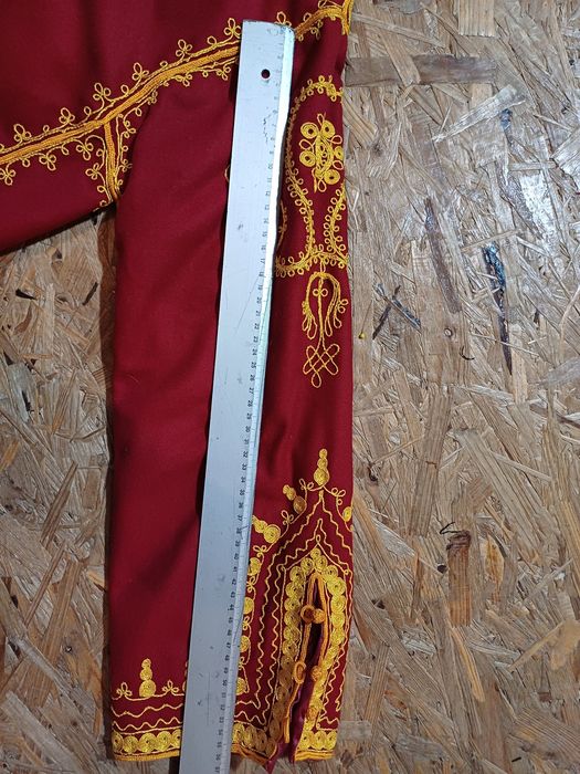 Cosplay, kurtka wełniana z aplikacją