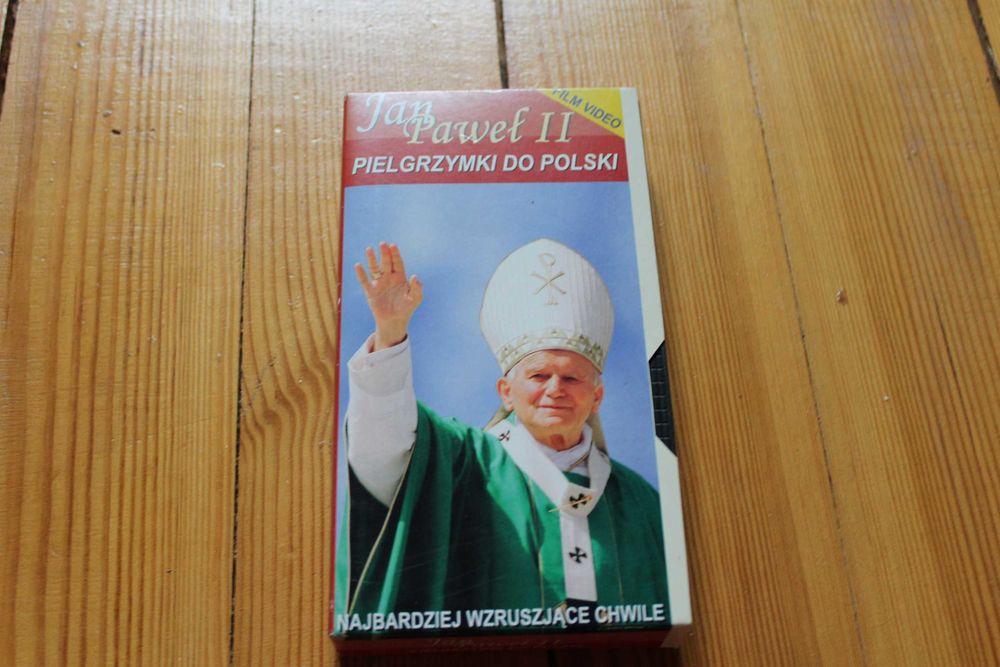 VHS kaseta Jan Paweł II Podróże do Polski