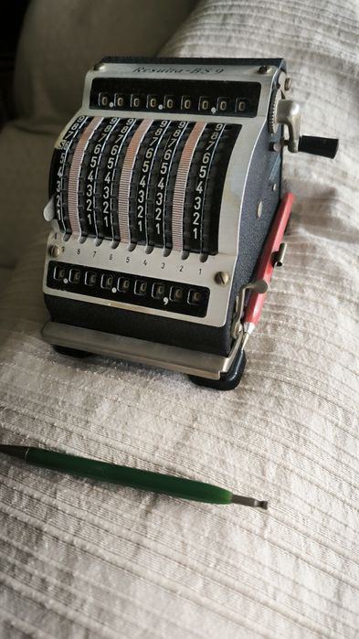 Máquina calcular mecânica anos 50