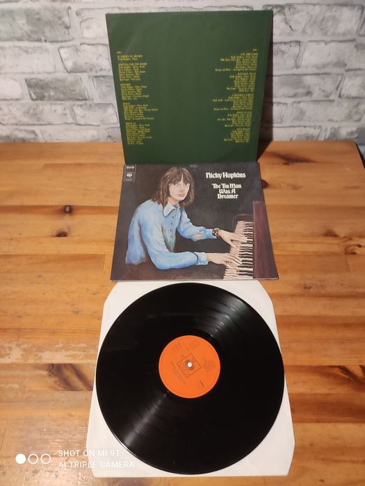 Nick Hopkins płyta winylowa, rock, unikat