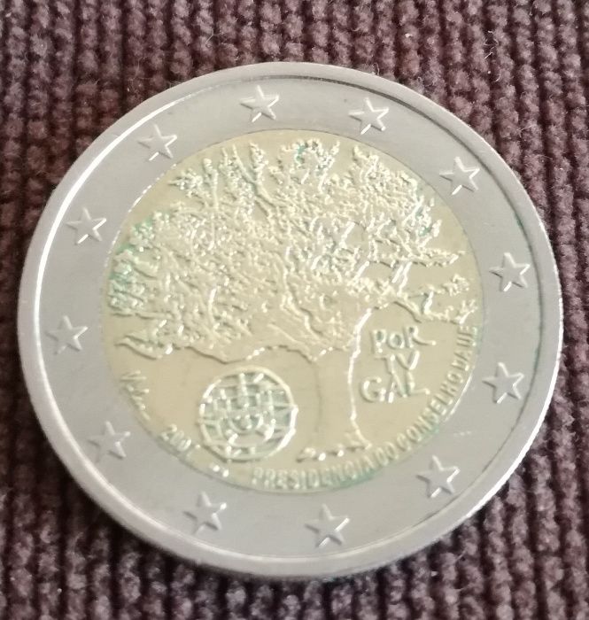 Moeda 2 euros - Presidência Portuguesa do Conselho da UE (2007)