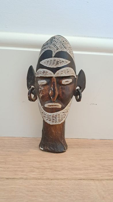 Peça decorativa cabeça 18/10cm