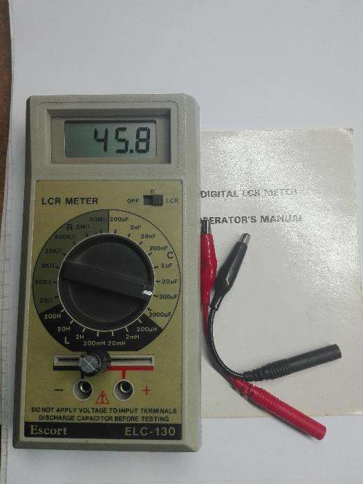 Multimetro Medidor RLC Escort ELC 130 Esgueira • OLX Portugal