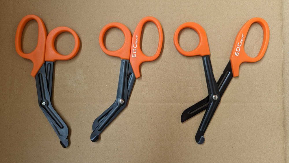Ножиці для аптечки EDC 18.3 см атравматичні медичні ножницы