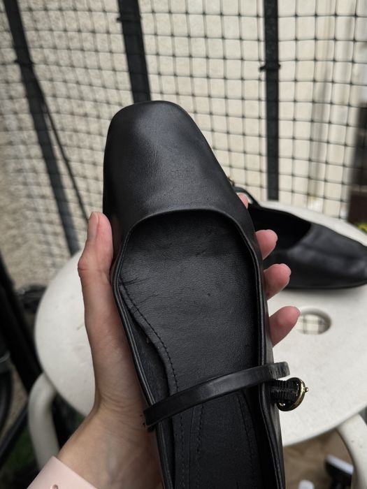Балетки ZARA шкіряні