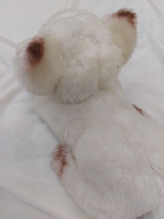 Игрушка, кошка белого цвета