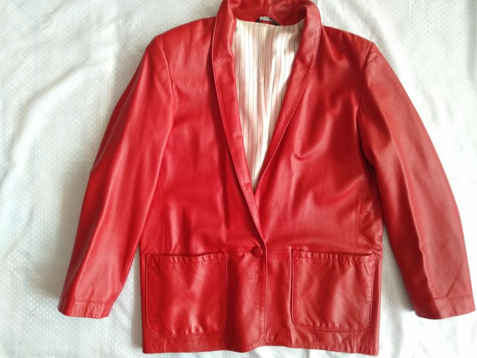 Kurtka skórzana damska