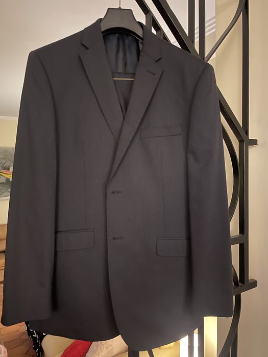Fato completo calça e blazer azul escuro Pierre Cardin e Cortefiel