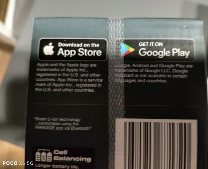 Parkside Performance PAPS 208 A1 bateria smart 8ah 20V bluetooth nowa2