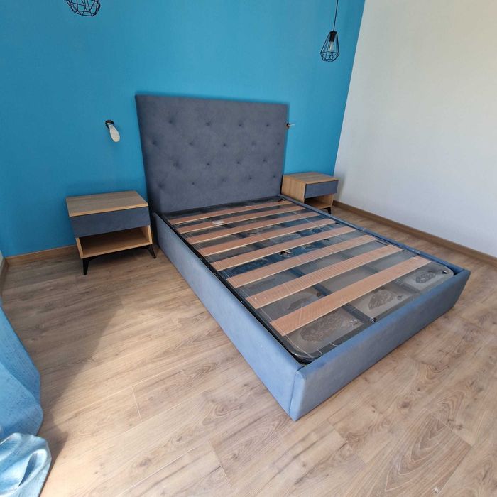 Camas De Casal Estofadas Top de Gama 190x140m Estrado Incluído 199€ !!