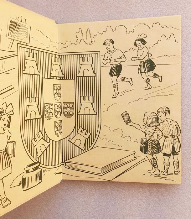 Antigo Livro Escolar ~ "TERCEIRA CLASSE" ~ Original de 1958 ~ RARO