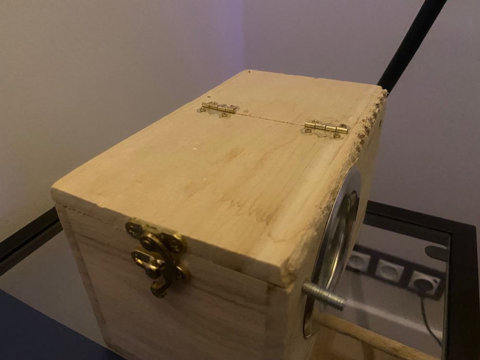 Domek lęgowy dla papug