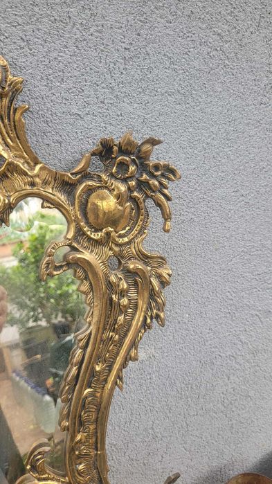 Espelho Latão Antigo