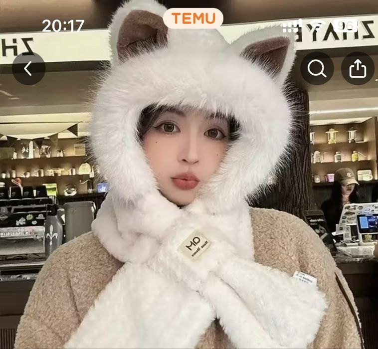 Шапка для девушки