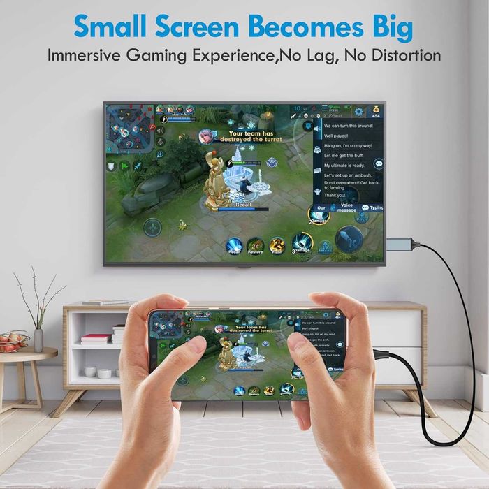 Adapter kabel przejściówka HDMI Apple Iphone 2m SPP735