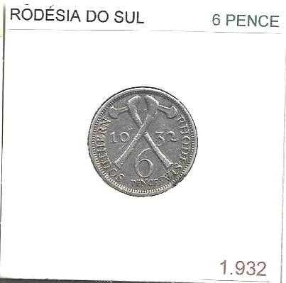 Rodésia do Sul - - - - - Moedas