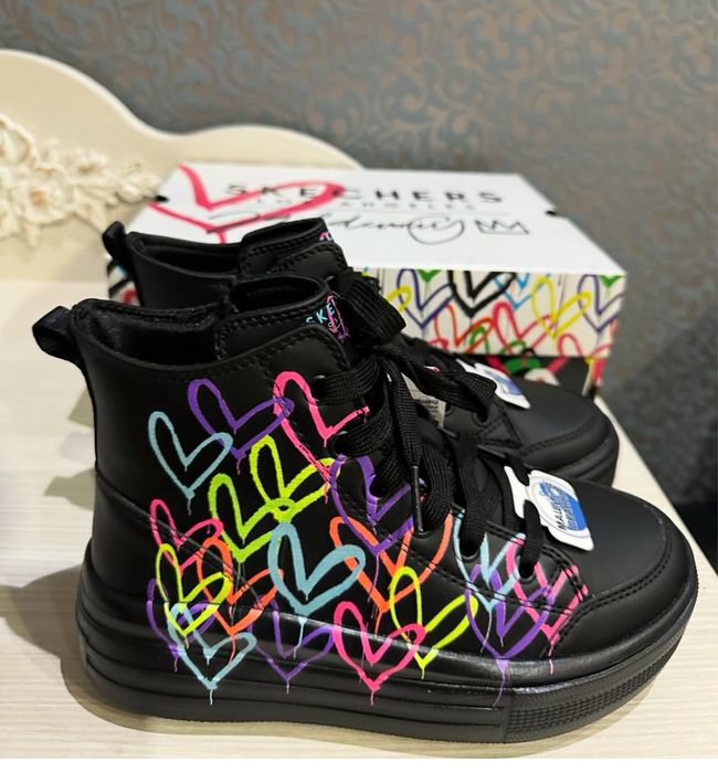 Хайтопи Skechers  37 (24,5 см )