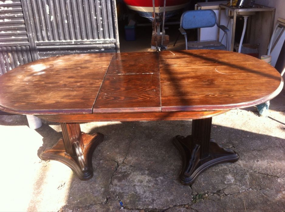 Mesa de sala extensível