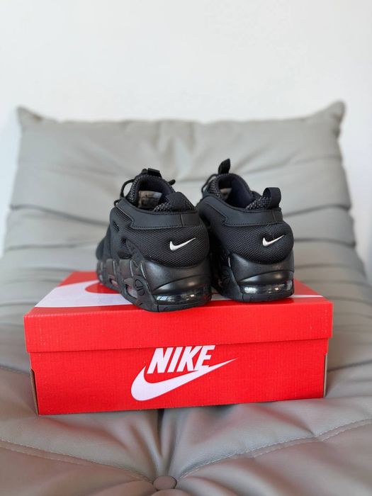 36-45 Nike Air More Uptempo Low Black