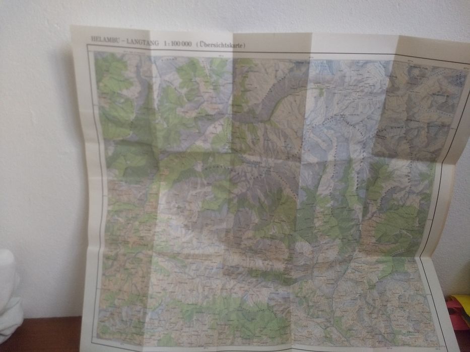 Mapas topográficos Nepal East Hymalayas