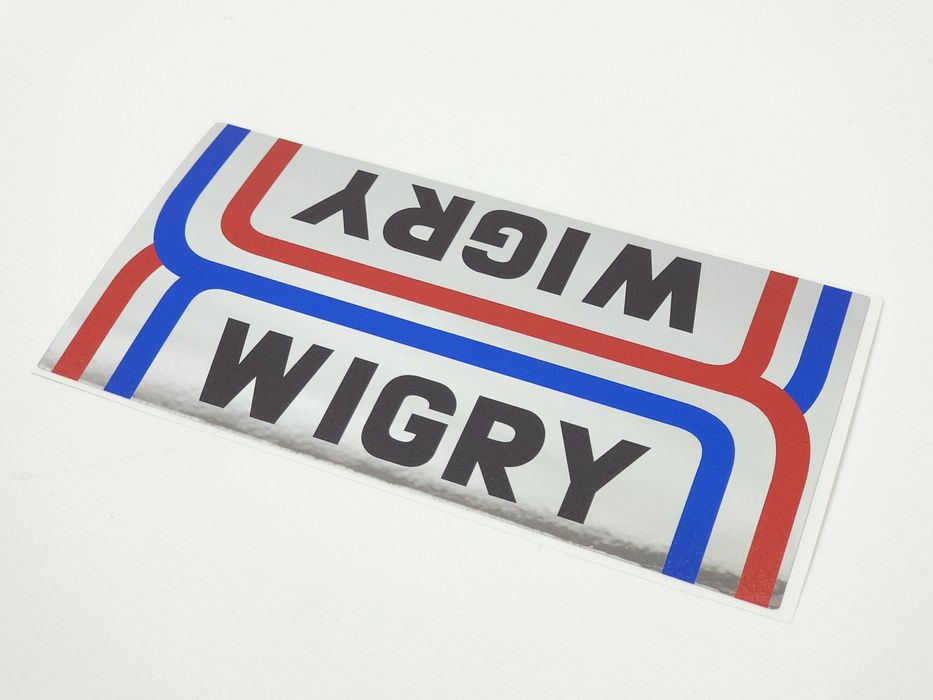 NOWA Naklejka Romet Wigry na ramę Emblemat