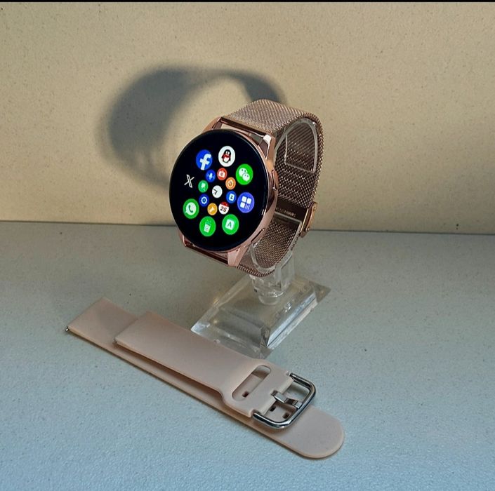 Smartwatcha okrągły komplet dwa paski