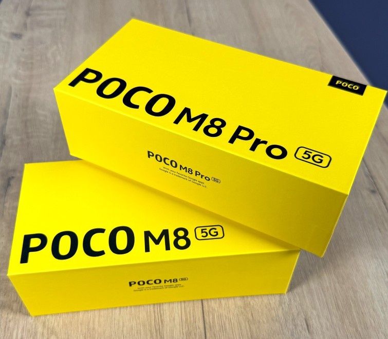 POCO M8 5G 8/256GB Black Новий