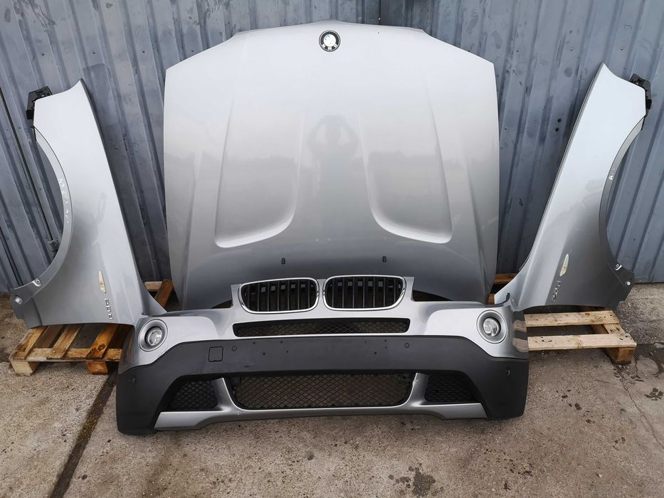 MASKA POKRYWA SILNIKA BMW X3 E83 a08 silbergrau metalic w kolor