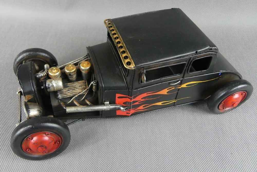 Metalowy model pojazd HOT ROD auto