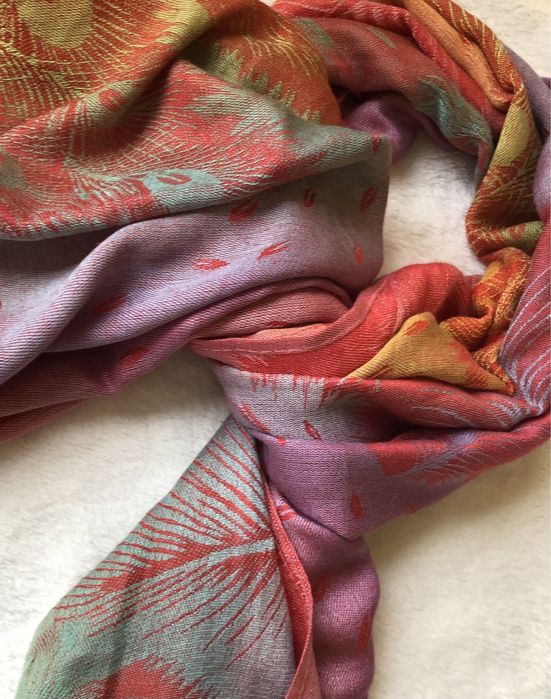 Шарф/палантин Pashmina, 100% кашемір