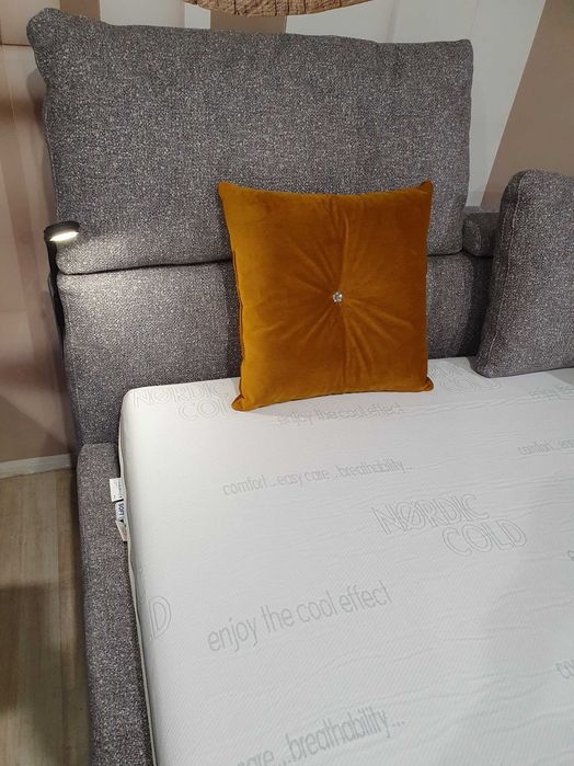 MISTY Łózko 160/200 z poje.na pościel+ 2 x lampka Wajnert Promocja 20%