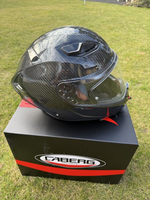 Kask Caberg Drift Evo II Carbon XXL + dark smoke wizjer, stan idealny, Poznan
