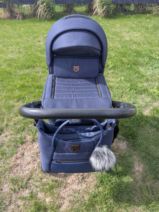 Adamex Belissa Special 2w1 gondola + spacerówka | granatowy