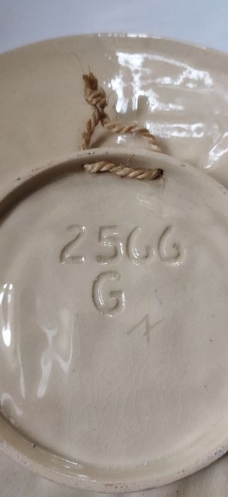 Patera na ścianę ceramika zamki 23 cm