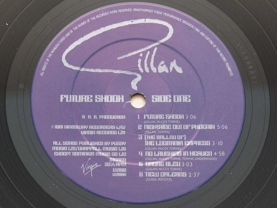 Винил Gillan Future Shock '81 Planet P Project Pink World '84 T. Carey