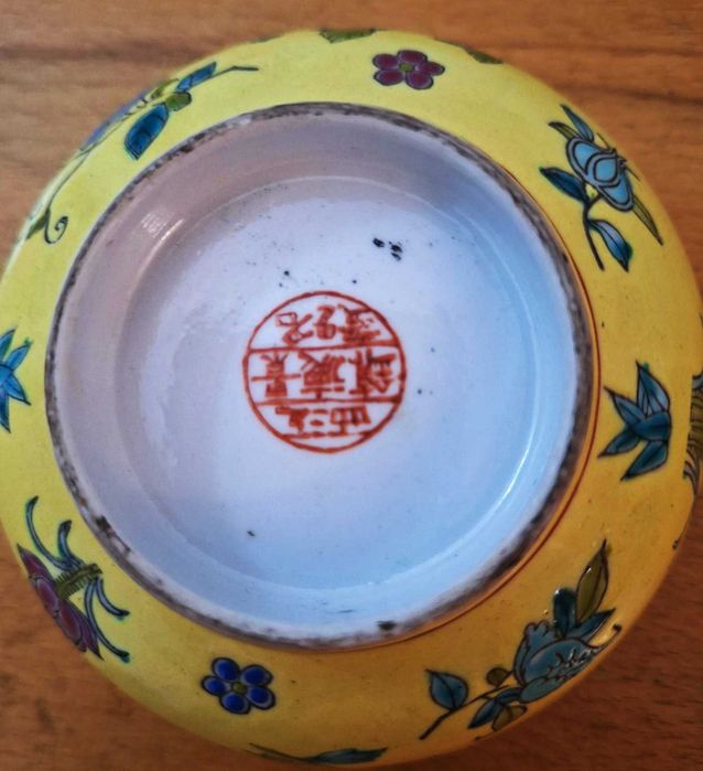 Tigela de arroz em porcelana chinesa Jingdezhen